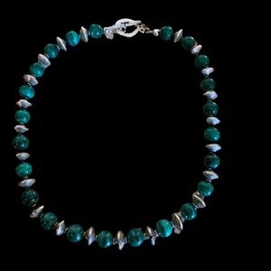 Malachite necklace